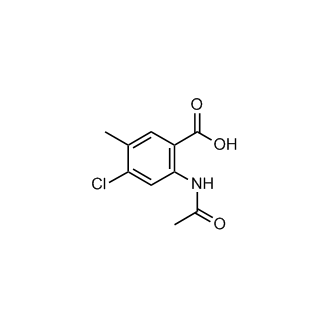 2-acetamido-4-chloro-5-methylbenzoic acid