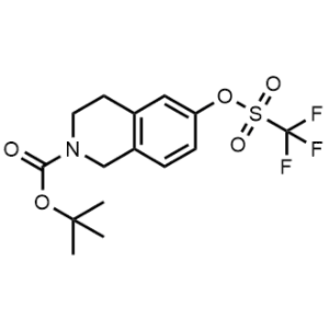 tert-Butyl 6-(trifluoromethylsulfonyloxy)-3,4-dihydroisoquinoline-2(1H)-carboxylate|CS-M1348