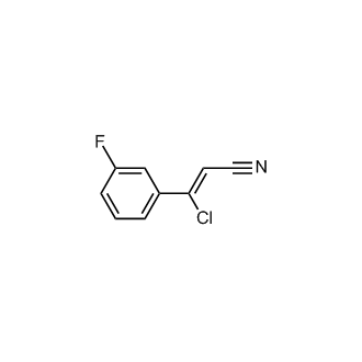 (Z)-3-chloro-3-(3-fluorophenyl)acrylonitrile