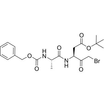 (S)-tert-butyl 3-((S)-2-(((benzyloxy)carbonyl)amino)propanamido)-5-bromo-4-oxopentanoate|CS-M1505