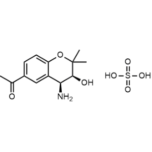 1-((3S,4S)-4-amino-3-hydroxy-2,2-dimethylchroman-6-yl)ethanone sulfate|CS-M1542
