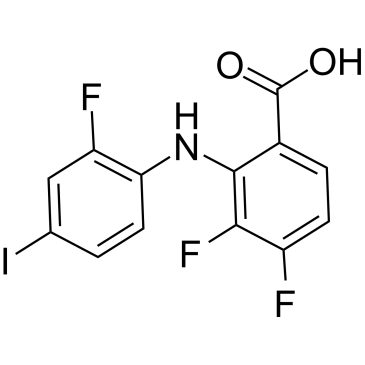 3,4-Difluoro-2-((2-fluoro-4-iodophenyl)amino)benzoic acid|CS-M1628