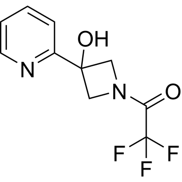 2,2,2-Trifluoro-1-(3-hydroxy-3-(pyridin-2-yl)azetidin-1-yl)ethanone|CS-M1632