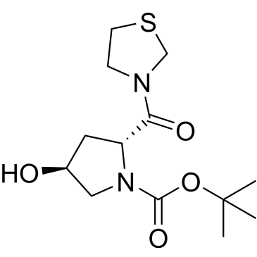 tert-Butyl (2R,4S)-4-hydroxy-2-(thiazolidine-3-carbonyl)pyrrolidine-1-carboxylate|CS-M1680
