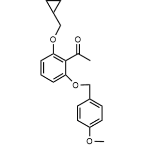 1-(2-(Cyclopropylmethoxy)-6-(4-methoxybenzyloxy)phenyl)ethanone|CS-M1897