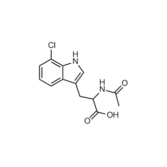 2-Acetamido-3-(7-chloro-1H-indol-3-yl)propanoic acid|CS-M2311