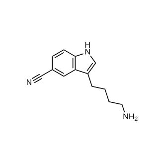 1H-Indole-5-carbonitrile, 3-(4-aminobutyl)-