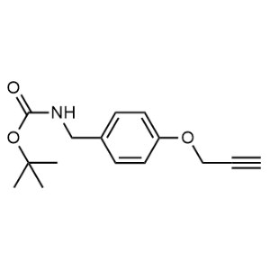 tert-Butyl (4-(prop-2-yn-1-yloxy)benzyl)carbamate|CS-M2373