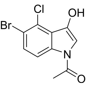 1-(5-Bromo-4-chloro-3-hydroxy-1H-indol-1-yl)ethanone|CS-M2393