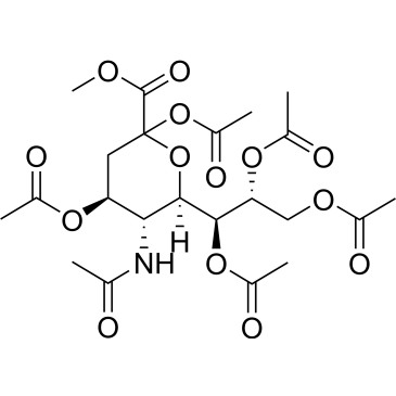 (1S,2R)-1-((2R,3R,4S)-3-acetamido-4,6-diacetoxy-6-(methoxycarbonyl)tetrahydro-2H-pyran-2-yl)propane-1,2,3-triyl triacetate|CS-M2441
