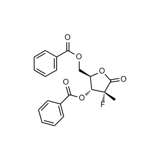 D-erythro-Pentonic acid, 2-deoxy-2-fluoro-2-methyl-, γ-lactone, 3,5-dibenzoate, (2R)-
