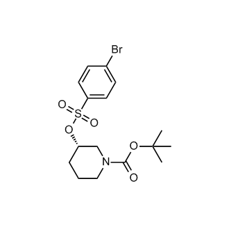 (S)-tert-butyl 3-(((4-bromophenyl)sulfonyl)oxy)piperidine-1-carboxylate|CS-M2598