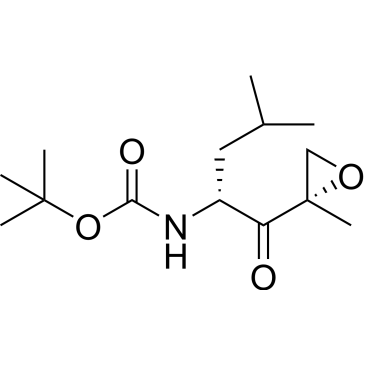 tert-butyl ((R)-4-methyl-1-((S)-2-methyloxiran-2-yl)-1-oxopentan-2-yl)carbamate|CS-M2709