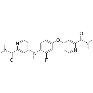 4-(3-Fluoro-4-((2-(methylcarbamoyl)pyridin-4-yl)amino)phenoxy)-N-methylpicolinamide|CS-M2814