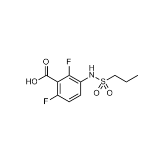 2,6-difluoro-3-(propylsulfonamido)benzoic acid