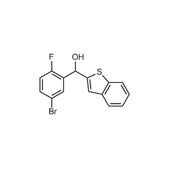 Benzo[b]thiophene-2-methanol, α-(5-bromo-2-fluorophenyl)-