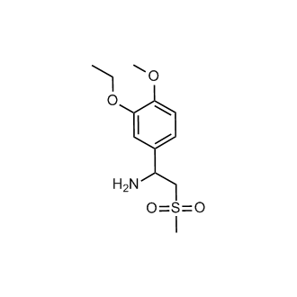 1-(3-Ethoxy-4-methoxyphenyl)-2-(methylsulfonyl)ethanamine|CS-M2886