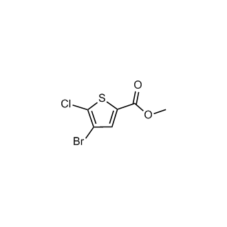 2-Thiophenecarboxylic acid, 4-bromo-5-chloro-, methyl ester