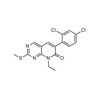 6-(2,4-dichlorophenyl)-8-ethyl-2-(methylthio)pyrido[2,3-d]pyrimidin-7(8H)-one|CS-M3013
