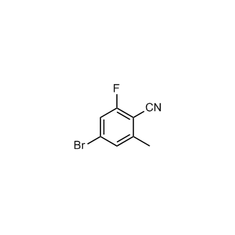 Benzonitrile, 4-bromo-2-fluoro-6-methyl-