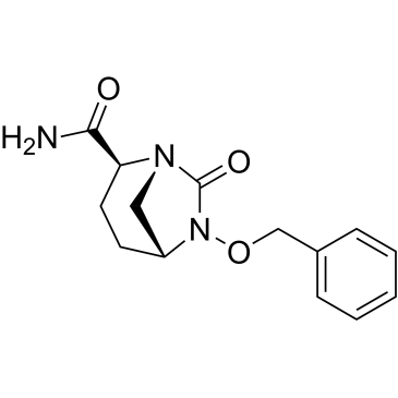(2S,5R)-6-(Benzyloxy)-7-oxo-1,6-diazabicyclo[3.2.1]octane-2-carboxamide|CS-M3244