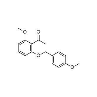 Ethanone, 1-[2-methoxy-6-[(4-methoxyphenyl)methoxy]phenyl]-