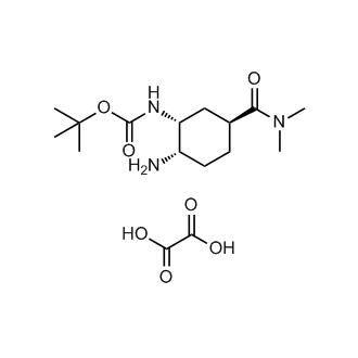 tert-Butyl[(1R,2S,5S)-2-amino-5-[(dimethylamino)carbonyl]cyclohexyl]carbamate oxalate