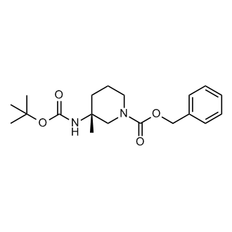 (R)-benzyl 3-((tert-butoxycarbonyl)amino)-3-methylpiperidine-1-carboxylate|CS-W000010