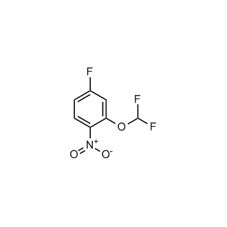4-Fluoro-2-difluoromethoxynitrobenzene|CS-W000041