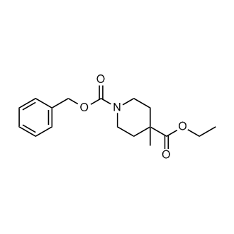 1-benzyl 4-ethyl 4-methylpiperidine-1,4-dicarboxylate|CS-W000134
