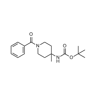 tert-butyl (1-benzoyl-4-methylpiperidin-4-yl)carbamate|CS-W000147