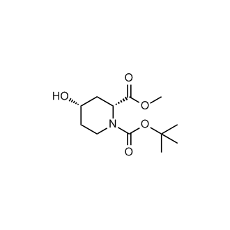 (2R,4S)-N-Boc-4-hydroxypiperidine-2-carboxylic acid methyl ester|CS-W000270