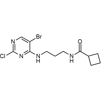 cyclobutanecarboxylic acid [3-(5-bromo-2-chloro-pyrimidin-4-ylamino)-propyl]-amide|CS-W000291