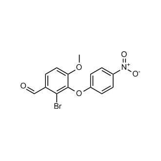 2-bromo-4-methoxy-3-(4-nitrophenoxy)benzaldehyde|CS-W000296