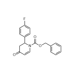 Benzyl 2-(4-fluorophenyl)-4-oxo-3,4-dihydropyridine-1(2H)-carboxylate|CS-W000307
