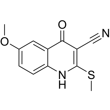 3-Quinolinecarbonitrile,4-hydroxy-6-methoxy-2-(methylthio)-|CS-W000320