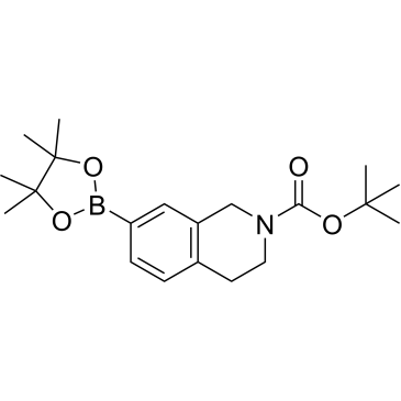 tert-Butyl 7-(4,4,5,5-tetramethyl-1,3,2-dioxaborolan-2-yl)-3,4-dihydroisoquinoline-2(1H)-carboxylate|CS-W000580