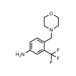 4-(morpholinomethyl)-3-(trifluoromethyl)aniline|CS-W000764