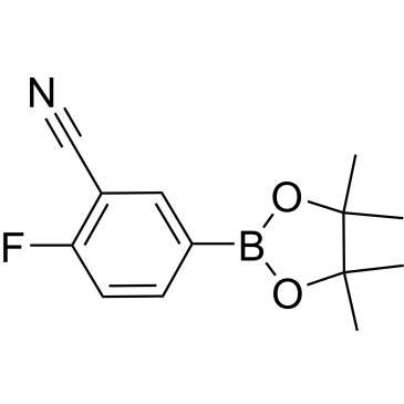 3-Cyano-4-fluorobenzeneboronic acid pinacol ester|CS-W000967