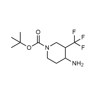 4-Amino-3-trifluoromethyl-piperidine-1-carboxylic acid tert-butyl ester|CS-W001362