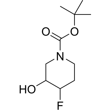 4-Fluoro-3-hydroxy-piperidine-1-carboxylic acid tert-butyl ester|CS-W001376