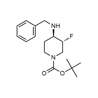 trans-tert-Butyl 4-(benzylamino)-3-fluoropiperidine-1-carboxylate|CS-W001501