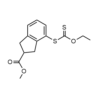 Methyl 4-((ethoxycarbonothioyl)thio)-2,3-dihydro-1H-indene-2-carboxylate|CS-W001754