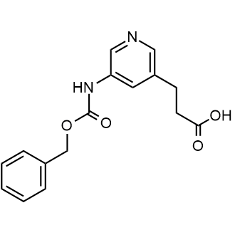 3-(5-(((Benzyloxy)carbonyl)amino)pyridin-3-yl)propanoic acid|CS-W001780