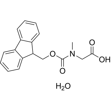 2-((((9H-Fluoren-9-yl)methoxy)carbonyl)(methyl)amino)acetic acid hydrate|CS-W002481