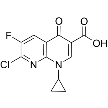 1-Cyclopropyl-6-fluoro-7-chloro-4-oxo-1,4-dihydro-1,8-naphthyridine-3-carboxylic acid|CS-W003524