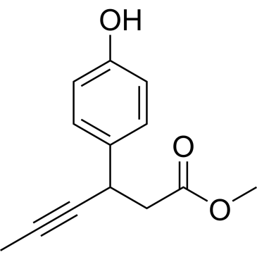 Methyl 3-(4-hydroxyphenyl)hex-4-ynoate|CS-W004421