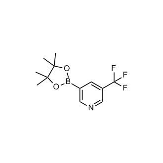 3-(4,4,5,5-Tetramethyl-1,3,2-dioxaborolan-2-yl)-5-(trifluoromethyl)pyridine|CS-W005560