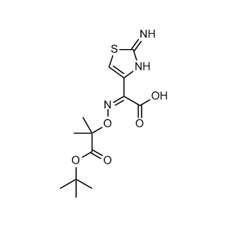 (Z)-2-(2-Aminothiazol-4-yl)-2-(((1-(tert-butoxy)-2-methyl-1-oxopropan-2-yl)oxy)imino)acetic acid