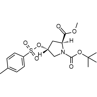 Boc-trans-4-Tosyloxy-L-proline methyl ester|CS-W009327